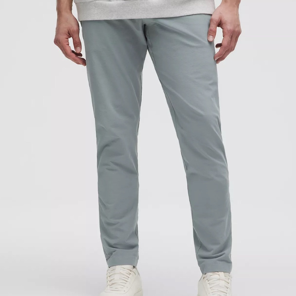 lululemon athletica Men's Soft Blue Gray Khakis